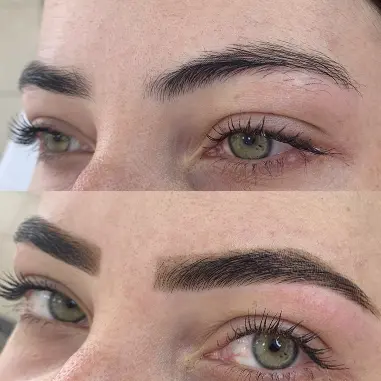 Design com henna, antes e depois